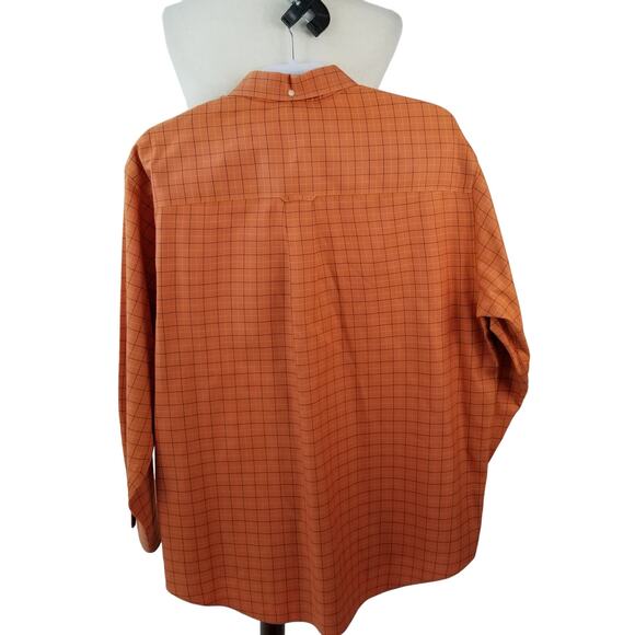 Turnbury Coral Blue Cream Men's Button  Down Shirt Size Large 33 - Picture 2 of 3